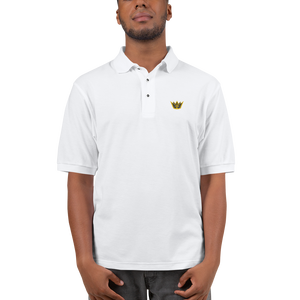 Crowned King Embroidered Polo Shirt