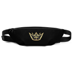 Crowned King Black Fanny Pack