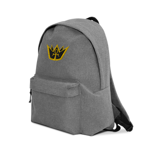 Crown Embroidered Backpack