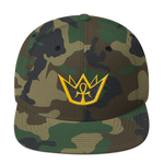 Crowned King - Embroidered Snapback Hat