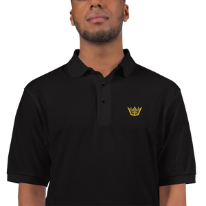 Crowned King Embroidered Polo Shirt