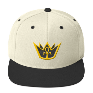 Crowned King - Embroidered Snapback Hat