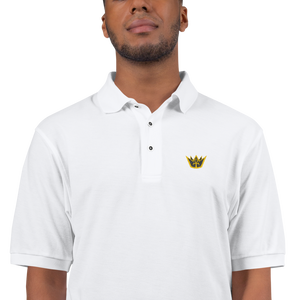 Crowned King Embroidered Polo Shirt