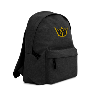 Crown Embroidered Backpack