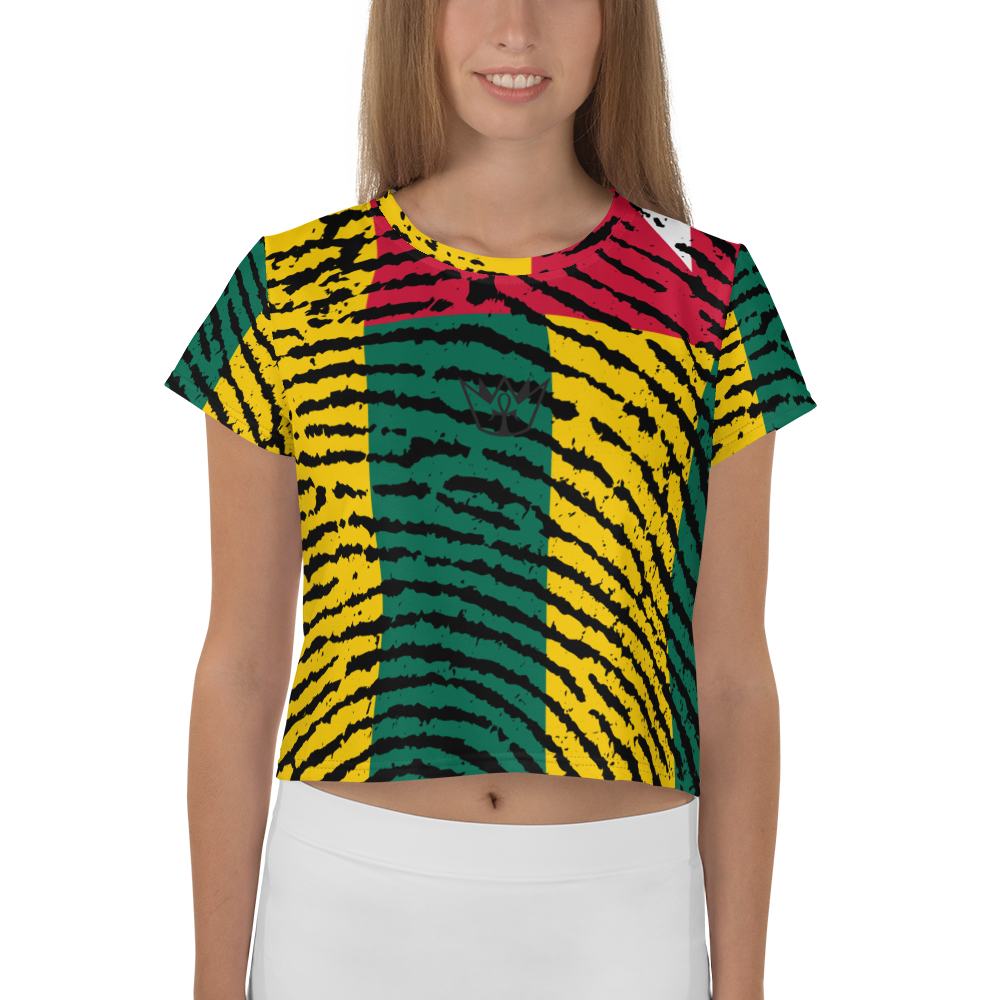 Afro Crop Tee