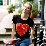 Diamond Hearted Crop Tee