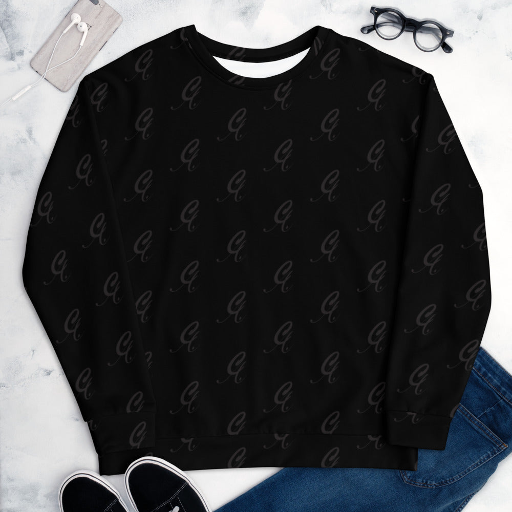 Black C.A Print AO Sweatshirt