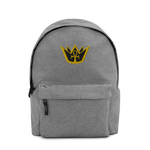 Crown Embroidered Backpack