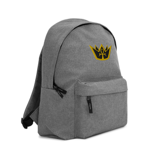 Crown Embroidered Backpack