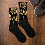 Gold Rose Socks