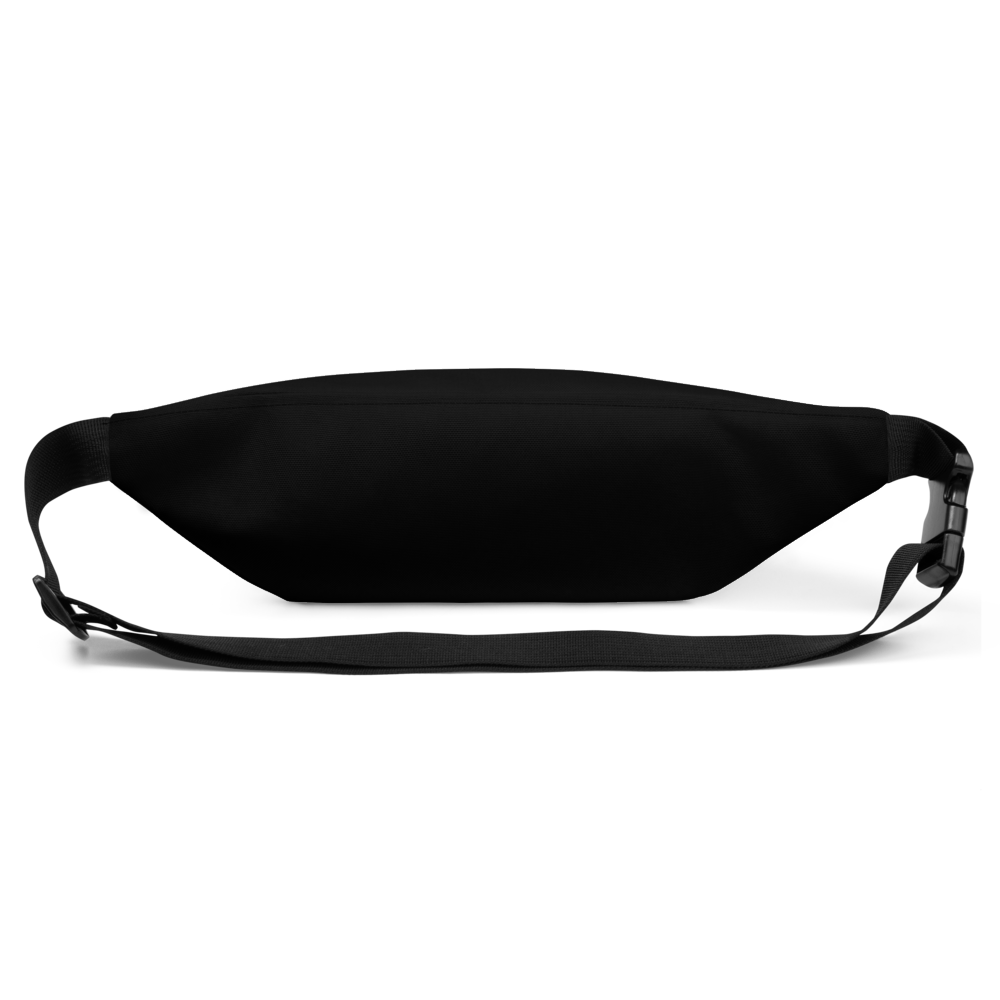 Crowned King Black Fanny Pack