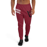 Burgundy Crowned Joggers